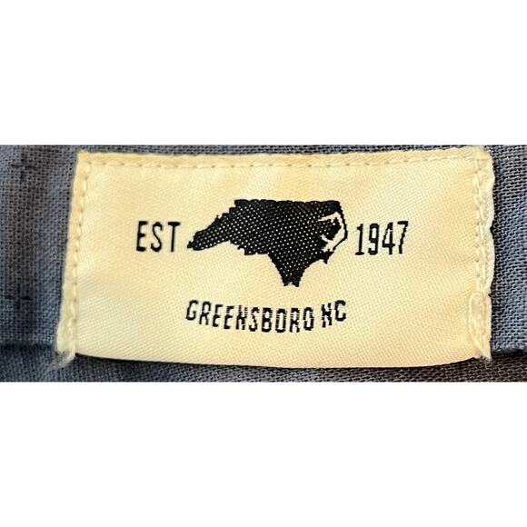 WRANGLER LONG SLEEVE BUTTON-UP DRESS SHIRT, MENS, XL, BLUE, PUCKERED FABRIC - Picture 11 of 11